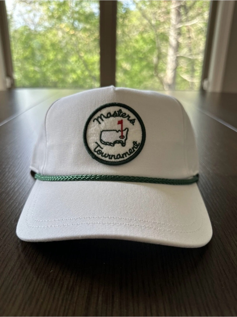 2026 Augusta Nationals The Masters White SnapBack Rope Hat Cap NWT